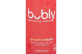 Bubly sparkling water combines refreshing, crisp sparkling water with great tasting, natural flavors perfect for any occasion. Bubly sparkling water has 0 calories, 0 sweeteners, and is sure to put a smile on your face.