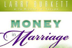 Blending and sharing money with one's spouse is probably the most challenging aspect of marriage. It can be so destructive to a relationship or it can be a source of closeness. It's your choice.Since money is an interwoven part of the marriage commitment, couples must learn and apply what God has to say about money in marriage. That's why author, speaker, and syndicated radio host, Larry Burkett has created the Money in Marriage Workbook. Recognizing that couples often bring into the marriage attitudes and habits about money, Burkett uses this valuable workbook to identify each partner's tendencies.The valuable topics addressed include:Creating and Sticking to a Budget Discovering Money Personalities Money Management Tendencies Assessing Financial Position The Money in Marriage Workbook is an essential tool for any couple, whether just starting out or looking to shore up this crucial area of marriage. Seek God's Will for your fiances and you will surely be blessed!