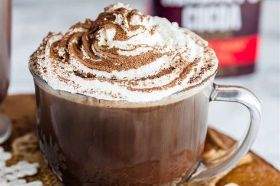 Cafe Mocha (espresso with milk and chocolate)