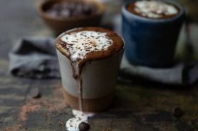 Hot Chocolate (Steamed milk with chocolate syrup)